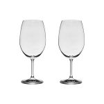 Taça De Cristal Bohemia Para Vinho 540 ml Roberta 2 Peças