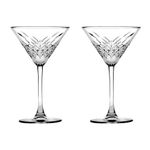 Taça De Vidro Pasabahçe Para Martini 230 ml Timeless 2 Peças