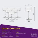 Jogo de Taças de Cristal Bohemia Xtra 30 Peças