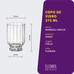 Copo Baixo De Vidro 375 ml Florian Bormioli Rocco