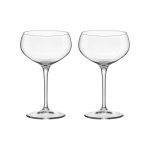Taça de Vidro Bormioli Rocco Para Coquetel 305 ml Novecento 2 Peças