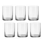 Copo Baixo De Cristal Bohemia 320 ml Larus 6 Peças