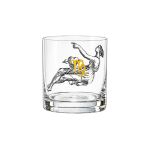 Copo Baixo De Cristal Bohemia 280 ml Zodiac Virgem 1 Peça
