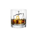 Copo Baixo De Cristal Bohemia 280 ml Zodiac Libra 1 Peça