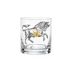Copo Baixo De Cristal Bohemia 280 ml Zodiac Touro 1 Peça