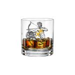 Copo Baixo De Cristal Bohemia 280 ml Zodiac Sagitário 1 Peça