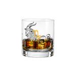 Copo Baixo De Cristal Bohemia 280 ml Zodiac Capricórnio 1 Peça