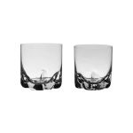 Jogo com 12 Copos de Cristal Para Whisky Trio Bohemia