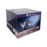 Taça De Vidro Pasabahçe Para Martini 220 ml Elysia 4 Peças