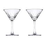 Taça De Vidro Pasabahçe Para Martini 220 ml Elysia 2 Peças