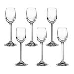 Taça De Cristal Bohemia Para Licor 65 ml Colibri 6 Peças