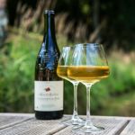 Jogo com 2 Taças de Cristal Para Vinho Branco 350 ml Corvus Bohemia
