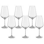 Taças De Cristal Bohemia Para Champanhe e Vinho Sandra 12 Peças