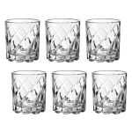 Copo Baixo De Vidro Deli Glass Para Whisky 280 ml Home & CO 6 Peças