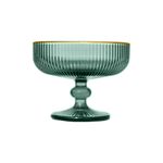 Taça de Vidro L'Hermitage Borda Dourada 310 ml Cameratta 1 Peça