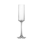 Taça de Cristal Bohemia Para Champanhe 160 ml Kubitto 1 Peça