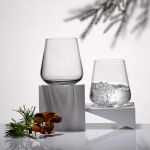 Jogo com 2 Copos de Cristal 400 ml Sandra Bohemia