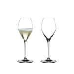 Taça de Cristal Riedel Para Champanhe 330 ml Heart To Heart 2 Peças