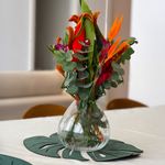 Vaso Decorativo de Cristal Ecológico 185 mm Waterfall Bohemia