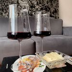 Jogo com 2 Taças de Cristal Para Água ou Vinho 560 ml Xtra Bohemia