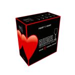 Taça de Cristal Riedel Para Champanhe 330 ml Heart To Heart 2 Peças