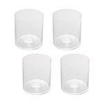 Copo Baixo De Cristal Ecológico Para Whisky 350 ml Pure Veritas 4 Peças