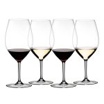 Taça de Cristal Riedel Para Vinho 995 ml Magnum Wine Friendly 4 Peças