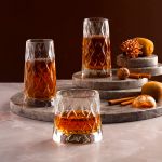 Copo Baixo De Vidro Pasabahçe Para Whisky 440 ml Leafy 1 Peça