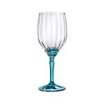 Taça de Vidro Bormioli Rocco Para Vinho 535 ml Florian Blue 1 Peça