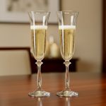 Jogo 2 Taças de Cristal Para Champagne 190 ml Angela Bohemia