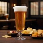 Taça de Cristal Bohemia Para Cerveja 360 ml Angela 6 Peças