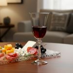 Taça de Cristal Para Vinho Tinto 250 ml Angela Bohemia