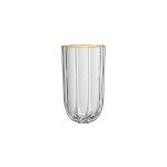 Copo de Cristal L'Hermitage Borda Dourada 400 ml Refinatto 1 Peça