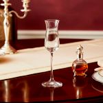 Jogo com 2 Taças De Cristal Para Grappa 50 ml Linha Forum Bohemia