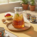 Jarra de Vidro Com Tampa de Metal 1700 ml Classic 1 Peça