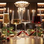 Jogo com 6 Taças de Cristal Para Vinho Tinto 460 ml Xtra Bohemia