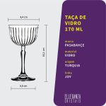 Taça De Vidro Pasabahçe Nick & Nora 170 ml Joy 1 Peça