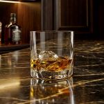 Jogo com 6 Copos de Cristal Para Whisky 410 ml Trio Bohemia