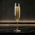 Taça de Cristal Para Champagne 250 ml Linha Milvus Bohemia