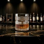 Jogo com 6 Copos Baixos De Vidro Para Whisky 330 ml Palace L'Hermitage
