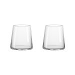 Copo Baixo de Cristal Bohemia 300 ml Ray 2 Peças