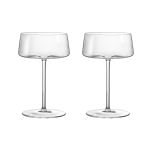 Taça Coupe de Cristal Bohemia 230 ml Ray 2 Peças