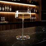 Taça Coupe de Cristal Bohemia 230 ml Ray 6 Peças