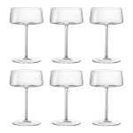 Taça Coupe de Cristal Bohemia 230 ml Ray 6 Peças