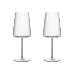 Taça de Cristal Bohemia 400 ml Ray 2 Peças
