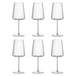 Taça de Cristal Bohemia 400 ml Ray 6 Peças