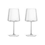 Taça de Cristal Bohemia Para Vinho 450 ml Ray 2 Peças