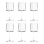 Taça de Cristal Bohemia Para Vinho 450 ml Ray 6 Peças