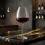 Jogo com 6 Taças De Cristal Para Vinho Tinto 610 ml Linha Anser Bohemia