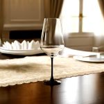 Taça de Cristal Bohemia Para Vinho 550 ml Preta Sandra 6 Peças